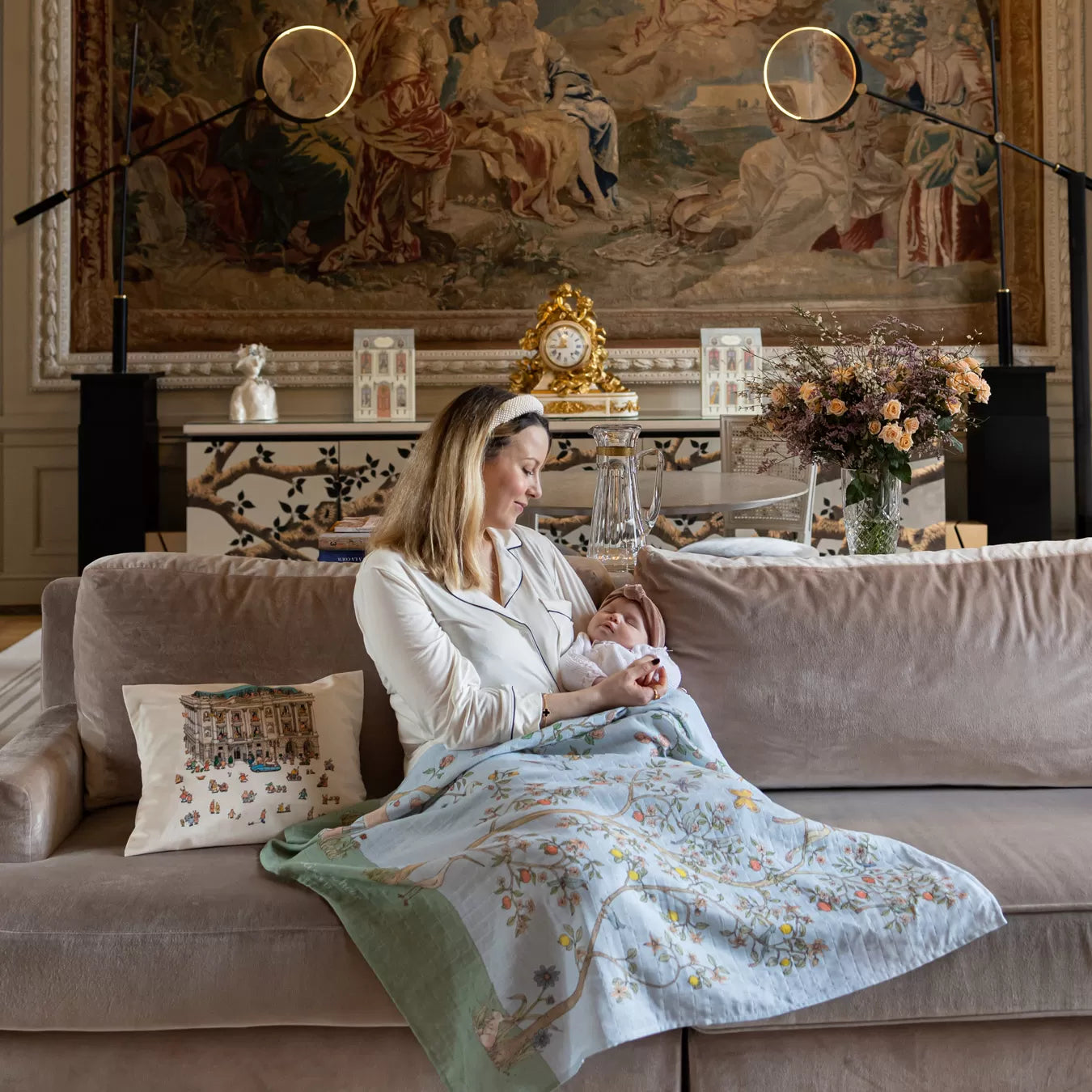 未使用】アトリエシュー フレンチベッドルーム おくるみ フレンチ